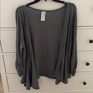 Gray Cardigan